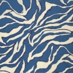 Viscose Zebra - Azul