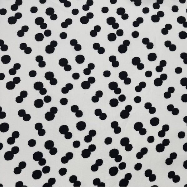 Viscose Bolas - Branco