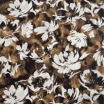 Viscose Flor c/ Elastano - Camel