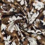 Viscose Flor c/ Elastano - Camel - Image 2