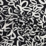 Viscose Flor - Preto - Image 2