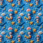 Lycra Estampada - Sereias