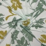 Malha Fria Big Flowers - Verde - Image 2