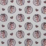 Popeline Horses Love