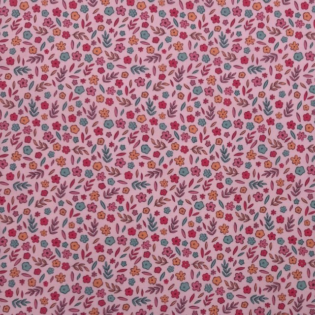 Popeline Estampada (18) Popeline Little FLowers - Image 1