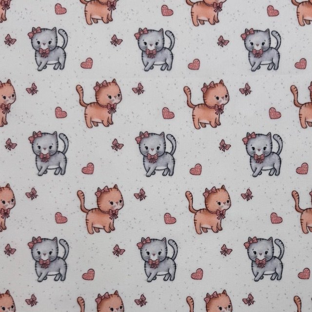 Popeline Estampada (19) Popeline Cats Lovers - Image 1