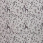 Popeline Animals Flowers