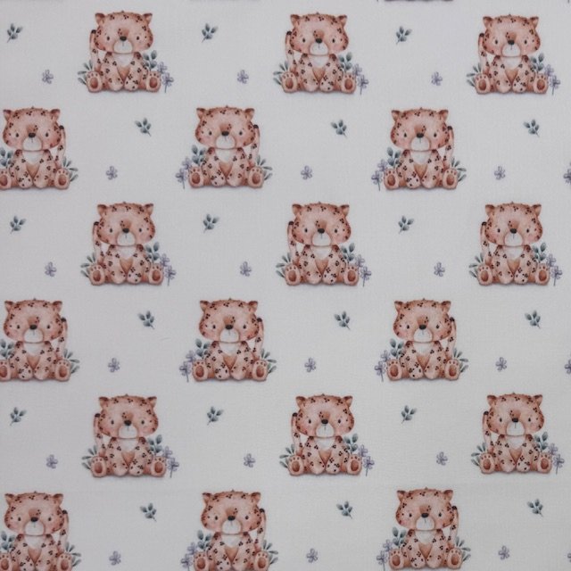 Popeline Estampada (30) Popeline Tiger - Image 1