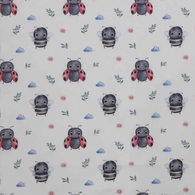 Popeline Estampada (33) Popeline Joaninha - Image 1