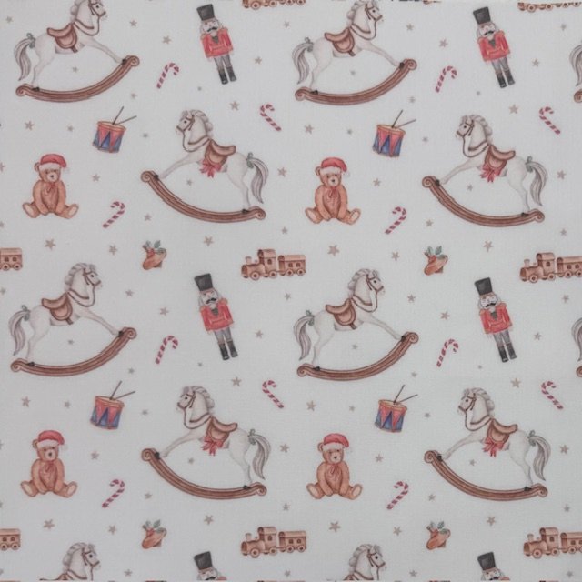 Tecido Tecido Popeline Estampado 7 Violet Fabrics