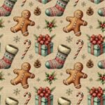 Tecido Decoração Policanvas Natal