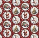 Tecido Decoração Policanvas Natal