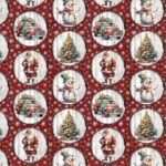 Tecido Decoração Policanvas Natal