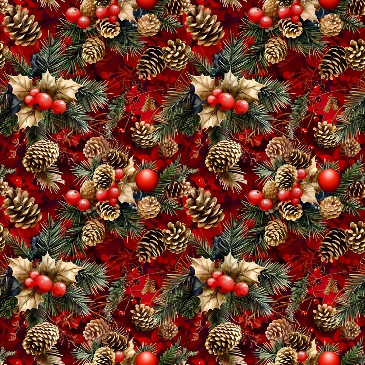 Tecido Decoração Policanvas Natal - Image 1