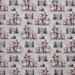 Tecido Decoração Policanvas Amigos na Quinta