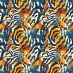 Lycra Estampada Animal Print - Tigre