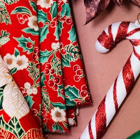 Tecido banner natal violetfabrics 1 Violet Fabrics