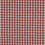 Popeline Fio Tinto Xadrez - Terracota e Branco 9 mm - Image 2