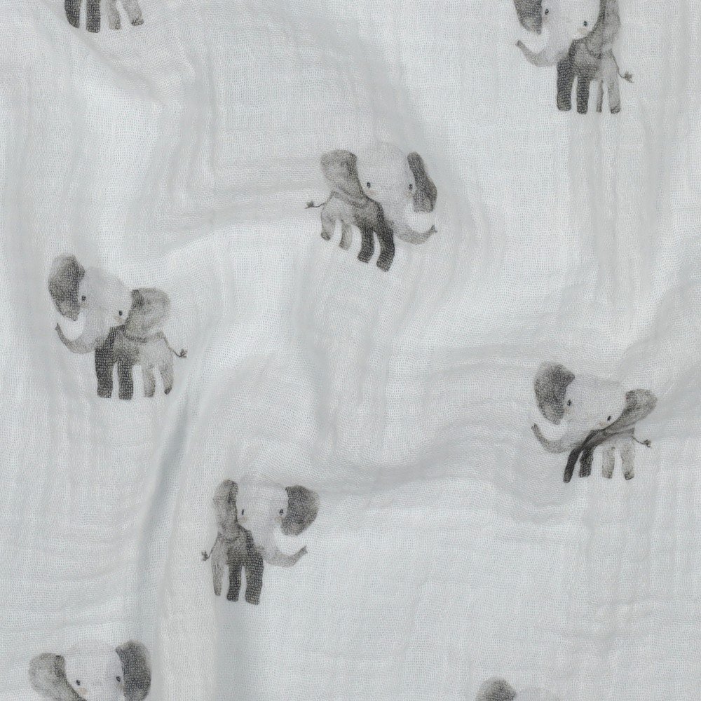 Musselina Elefante - Branco def Musselina Elefante - Branco - Image 4