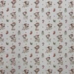 Tecido Popeline Cãozinho Natal