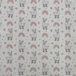 Tecido Popeline Lama Arco-íris