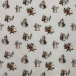 Tecido Popeline Animais Inverno