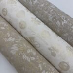 Tecido Panamá Lurex Natal Dourado 2,80 mt Largura - Image 4