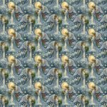 Tecido Decoração Policanvas Anjos de Natal