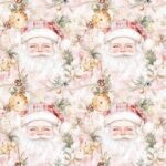 Tecido Decoração Policanvas Pai Natal