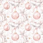 Tecido Decoração Policanvas Bolas de Natal