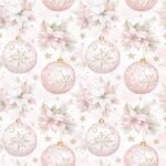 Tecido Decoração Policanvas Bolas de Natal