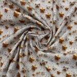 Tecido Popeline Natal Estrelas 3D - Image 2