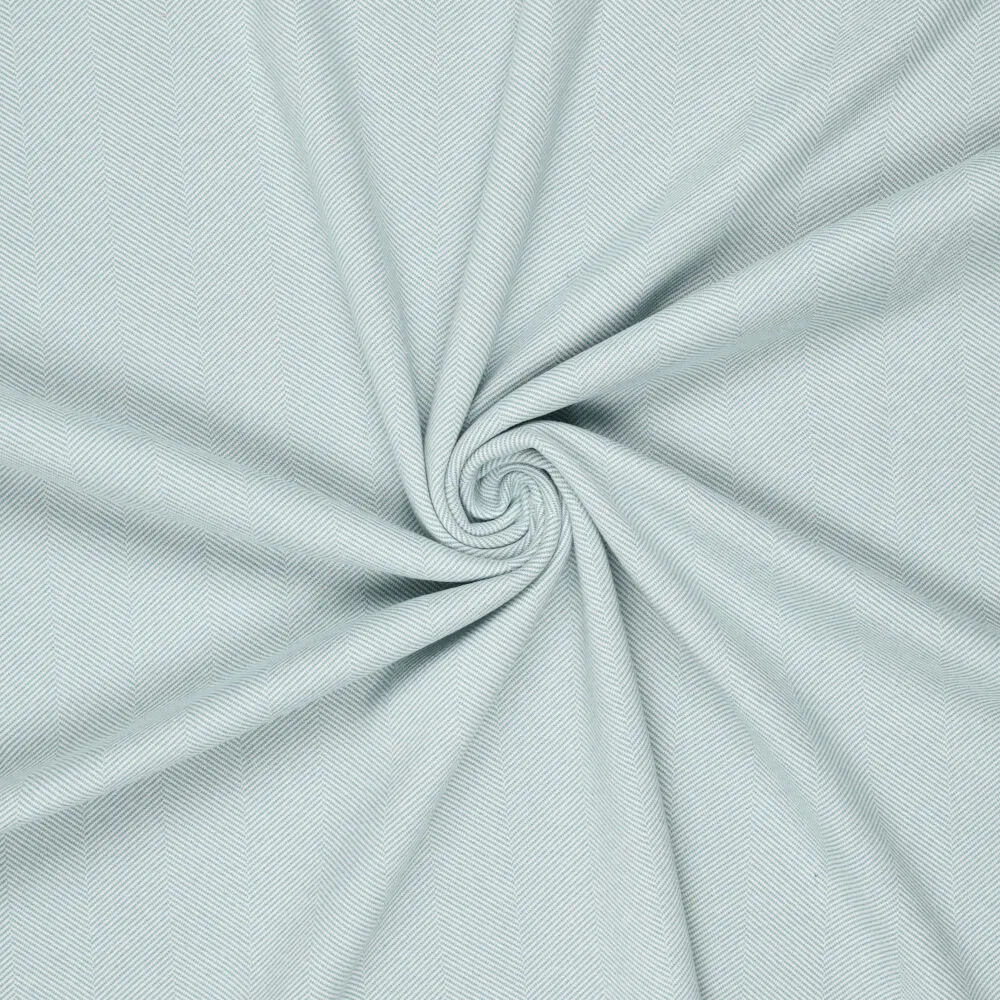 Tecido Fazenda Malha Espiga Azul Claro a Violet Fabrics