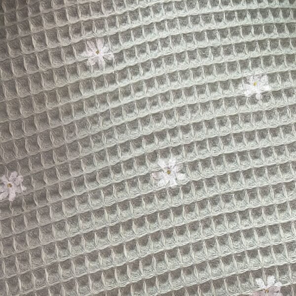 Waffle Estampado - Verde Menta