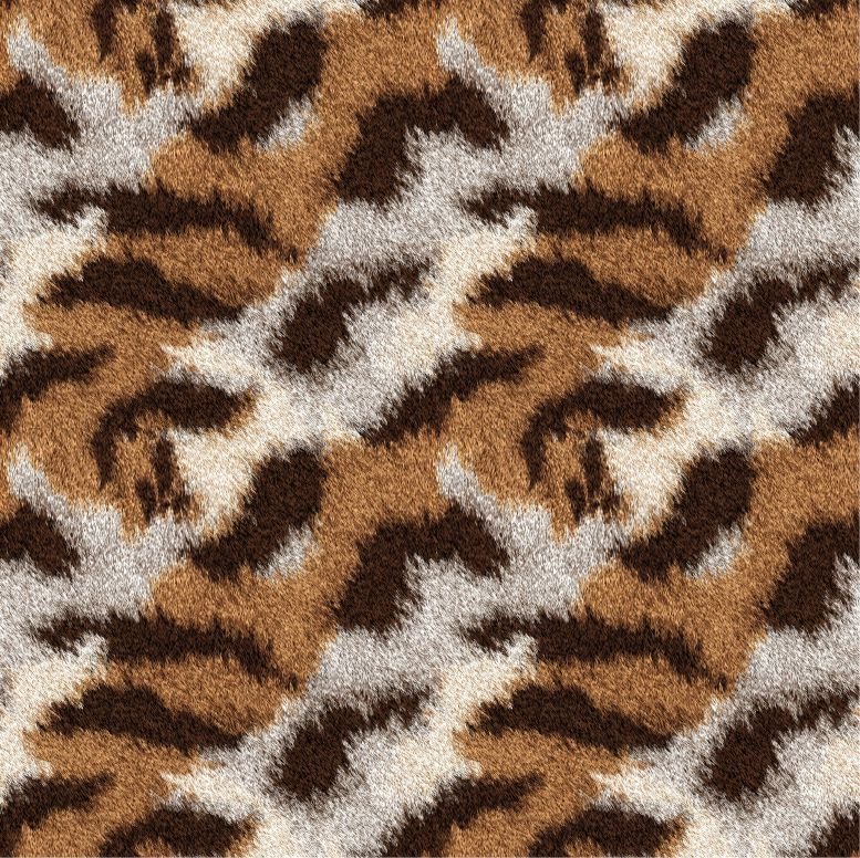 Lycra Estampada Animals gf Lycra Reciclada Estampada Animal Print - Leo - Image 1