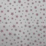 Popeline Estrelas - Rosa