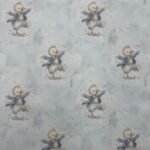 Popeline Patinho - Azul