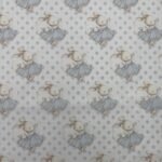 Popeline Pintas Coelhinha - Azul