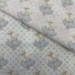 Popeline Pintas Coelhinha - Rosa - Image 3