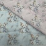 Popeline Coelhinhos - Azul - Image 3