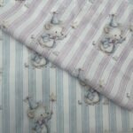 Popeline Riscas Ratinho - Rosa - Image 3