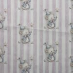 Popeline Riscas Ratinho - Rosa