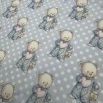 Popeline Ursinho Fofinho - Azul - Image 2