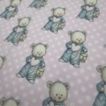 Popeline Ursinho Fofinho – Rosa - Image 2