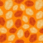 Tecido p/ Calções de Banho Tactel Folhas - Amarelo