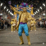 Cetim Carnaval Marchas Estrelas - Image 2