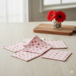 Popeline Corações Dia dos Namorados - Rosa - Image 2