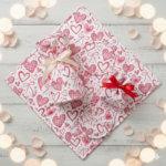 Popeline Corações Dia dos Namorados - Branco - Image 2