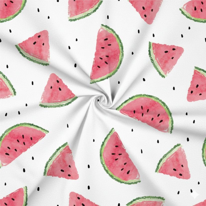 Tecido Lycra Melancia 3 Violet Fabrics