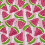 Lycra Reciclada Estampada - Melancia